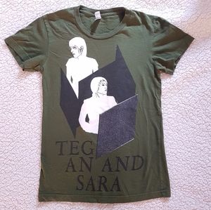 Tegan and Sara t-shirt, size S